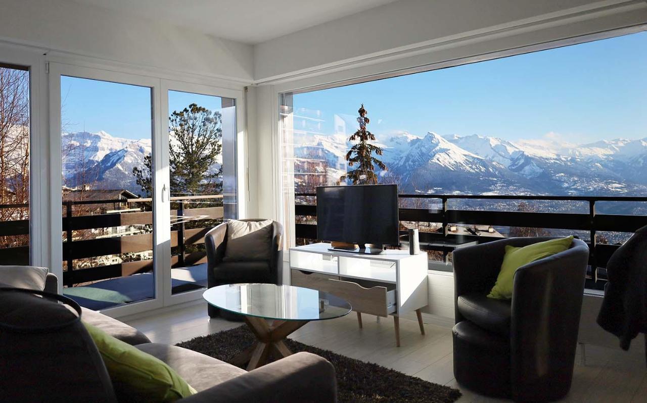 Appartement Panoramic Нендаз Екстериор снимка